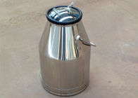 लोकेबल लिडिड स्टेनलेस स्टील मिल्क बाल्टी / दूध पाल / दूध कंटेनर