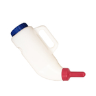 छोटा पे 4l बछड़ा दूध पिलाने की बोतल सफेद रंग प्राकृतिक रबर खाद्य ग्रेड